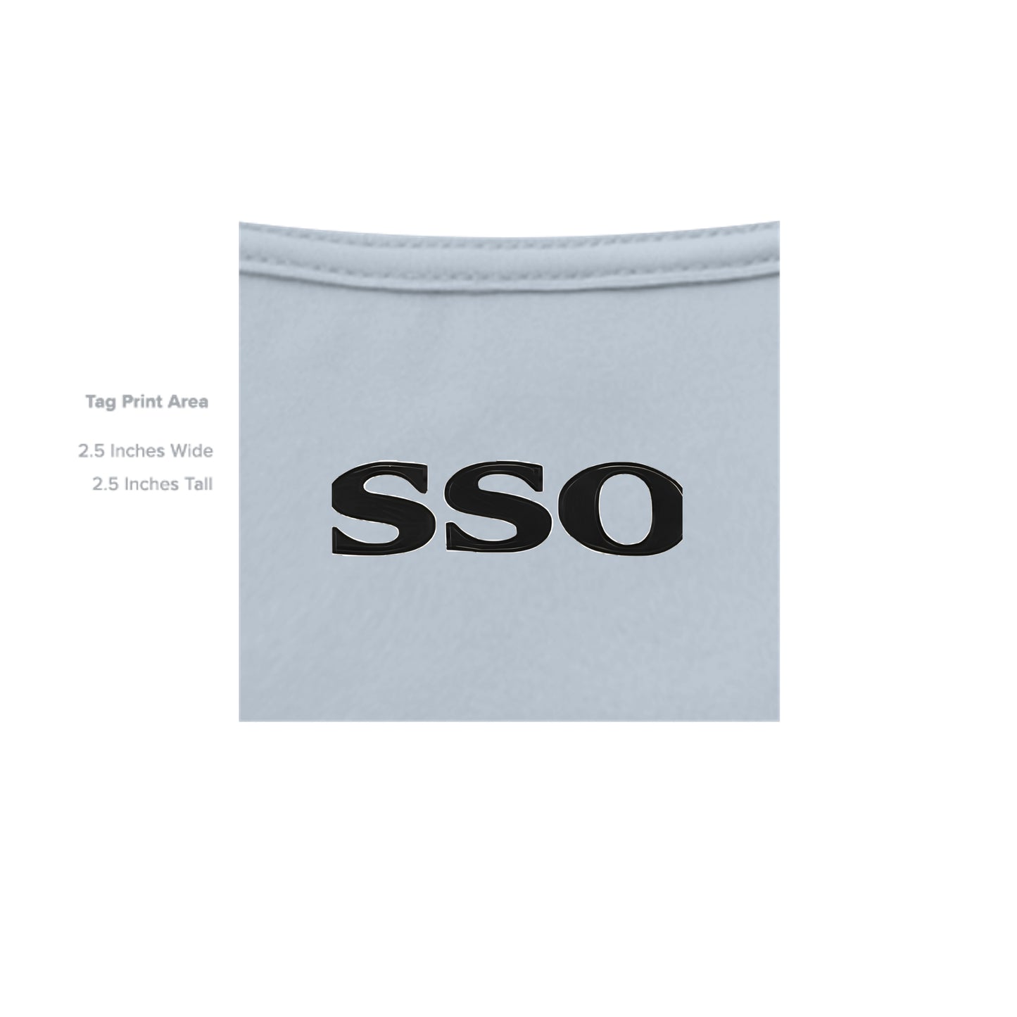 Solid Carolina Blue Triblend - 3413C - INSIDE_TAG_LINE