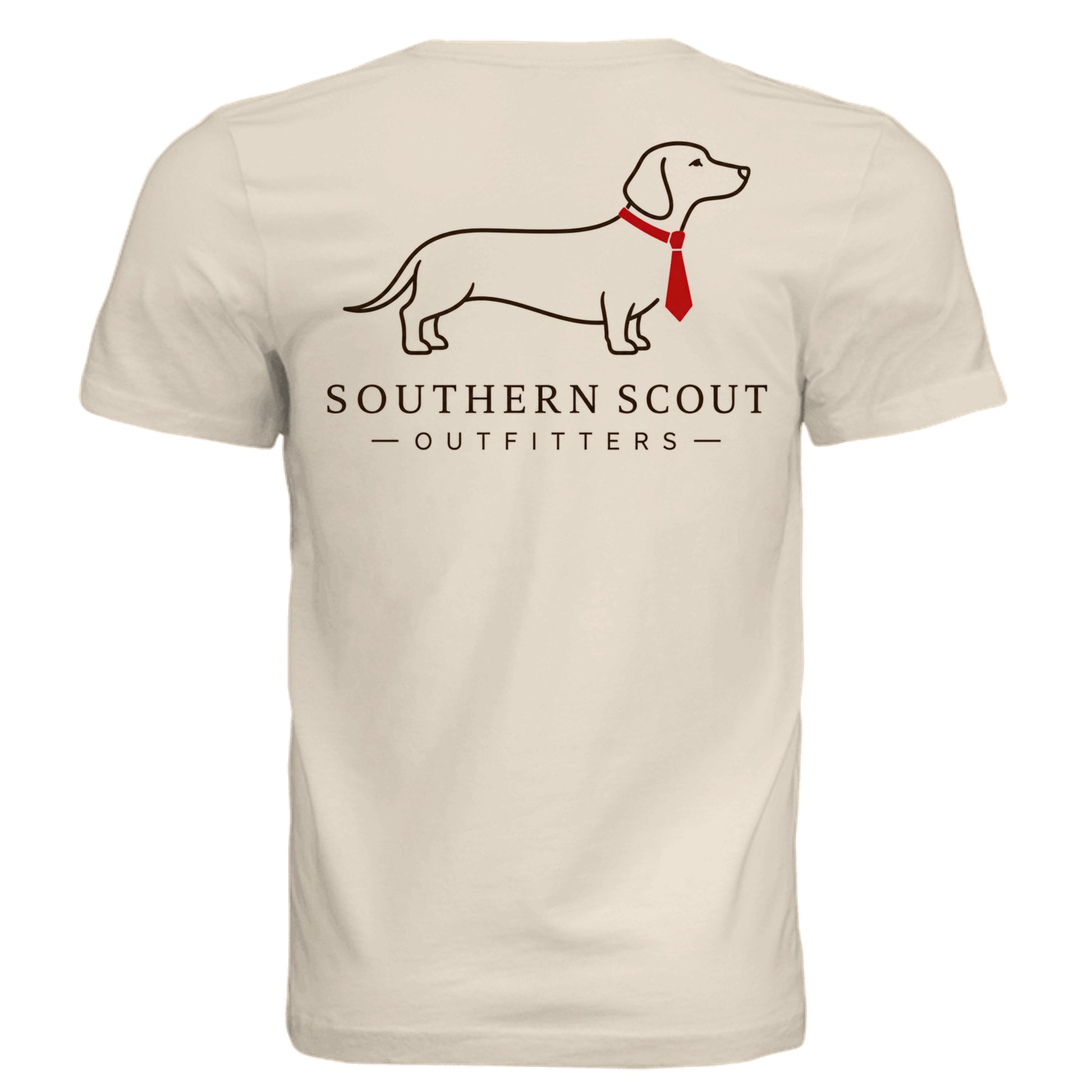 Solid Natural Triblend - 3413C - BACK