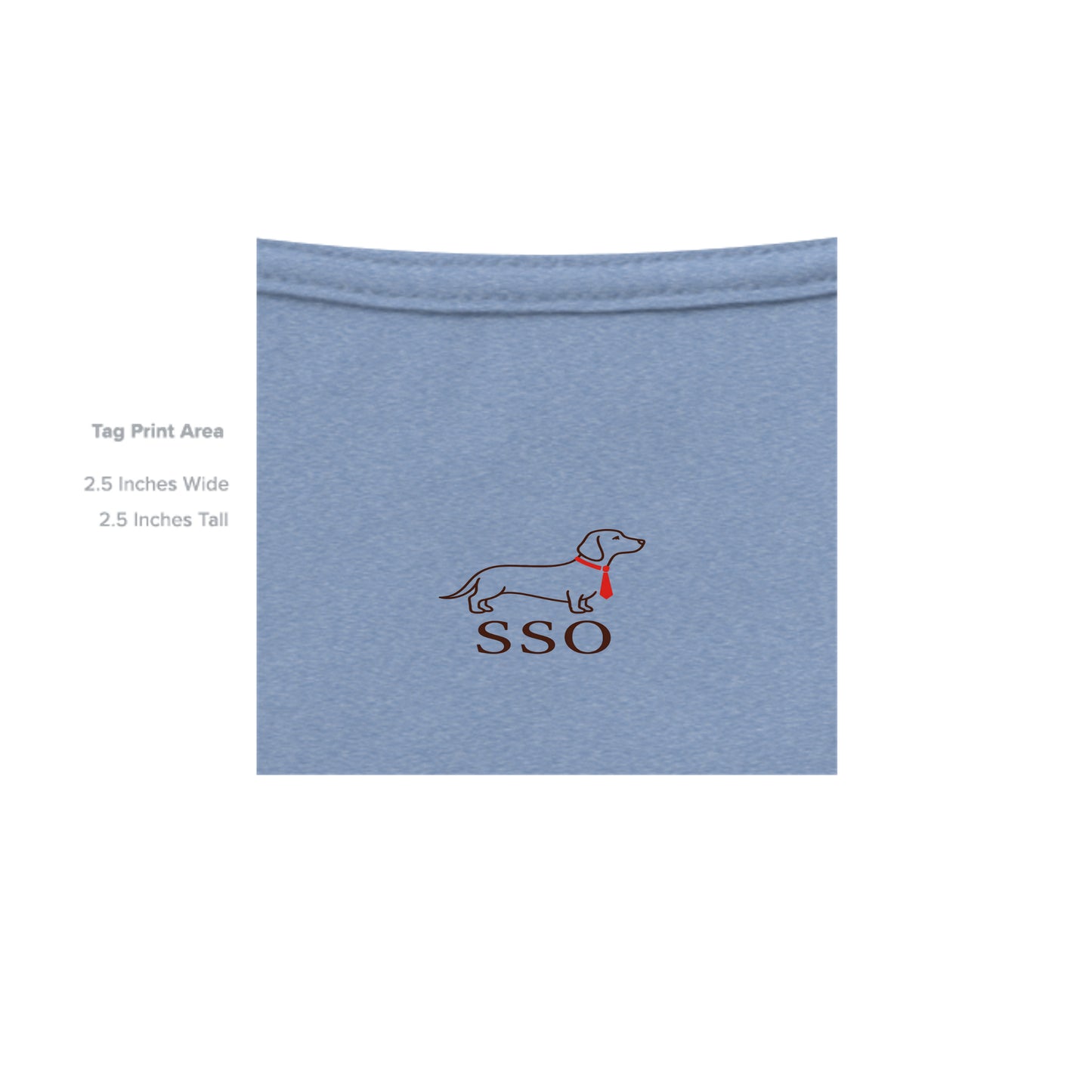 Solid Blue Triblend - 3413C - INSIDE_TAG_LINE