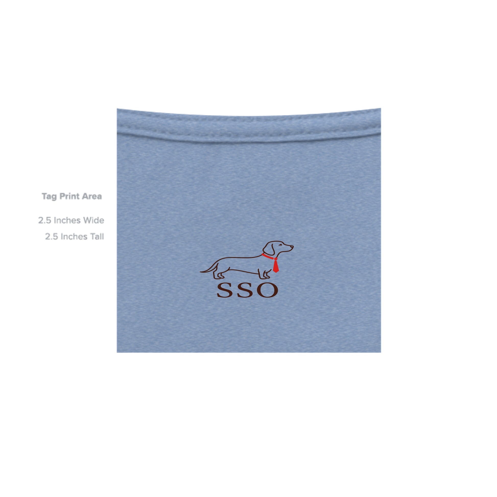 Solid Blue Triblend - 3413C - INSIDE_TAG_LINE
